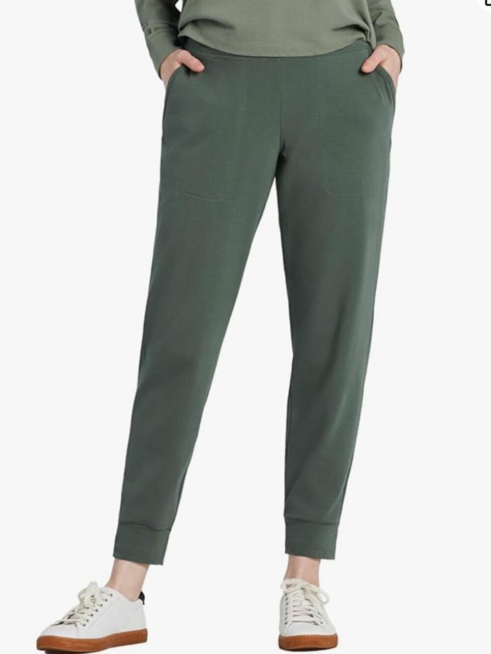 Life Is Good Crusher Flex Joggers in Moss Green